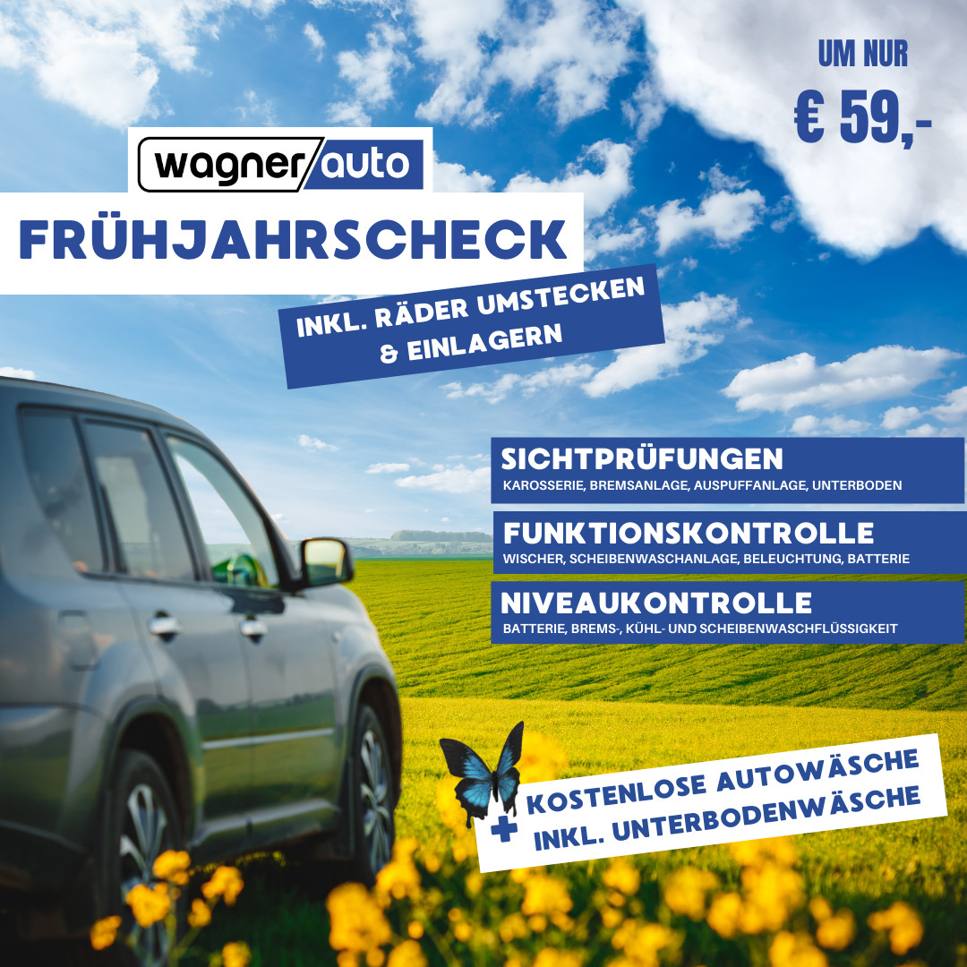 Frühjahrscheck Wagner Auto Freie Werkstätte und Autohandel in